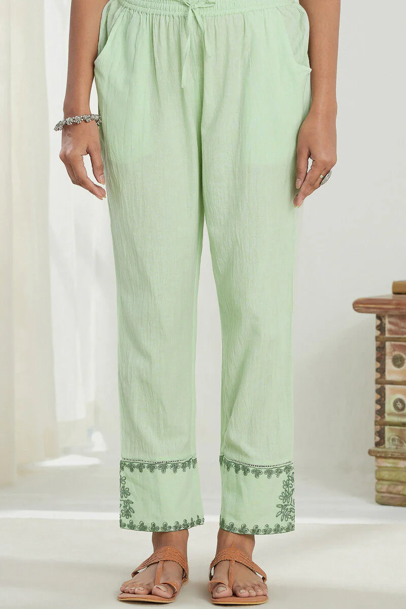 Mirza Gauhar Handloom Narrow Pants