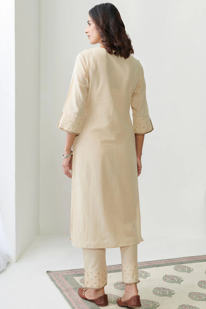 Mirza Jasmine Handloom Kurta - Image 7