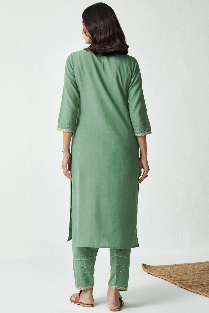 Mirza Jia Handloom Kurta - Image 7