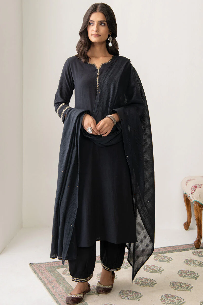 Mirza Raisa Handloom Kurta - Image 4