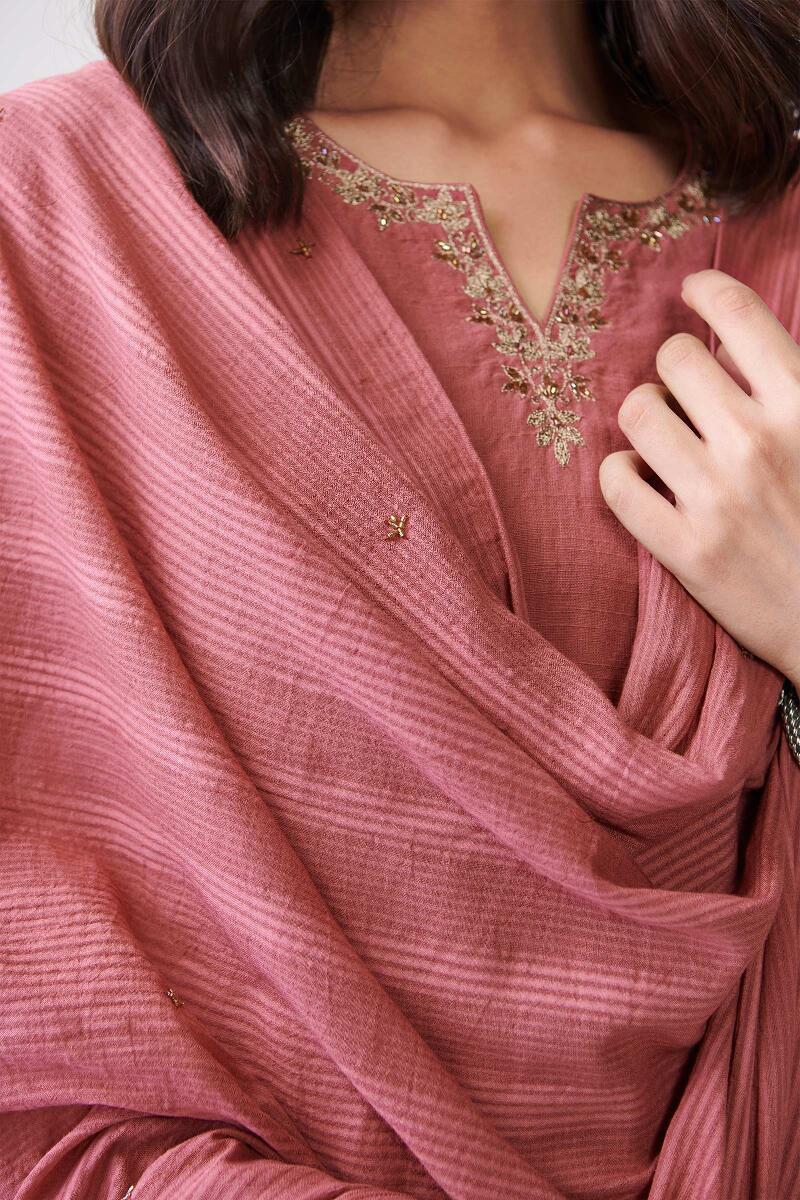 Mirza Ruhani Cotton Dobby Dupatta - Image 2