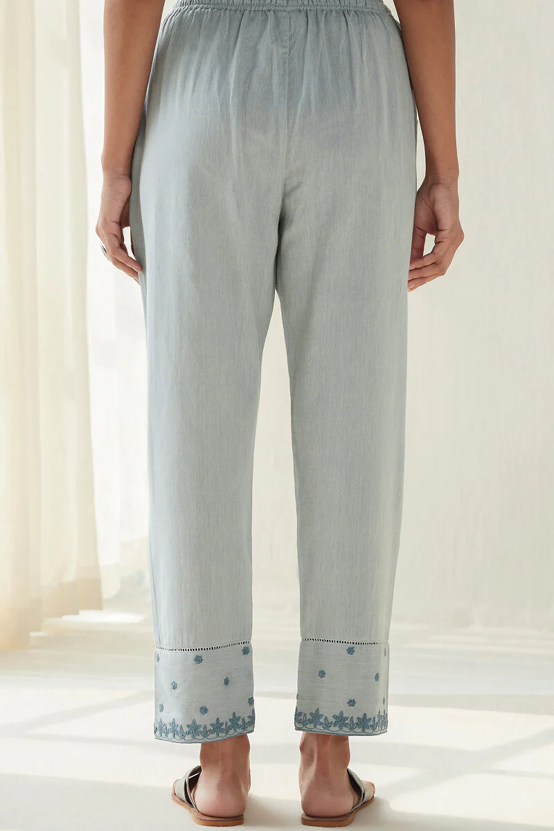 Mirza Sehreen Handloom Narrow Pants - Image 5