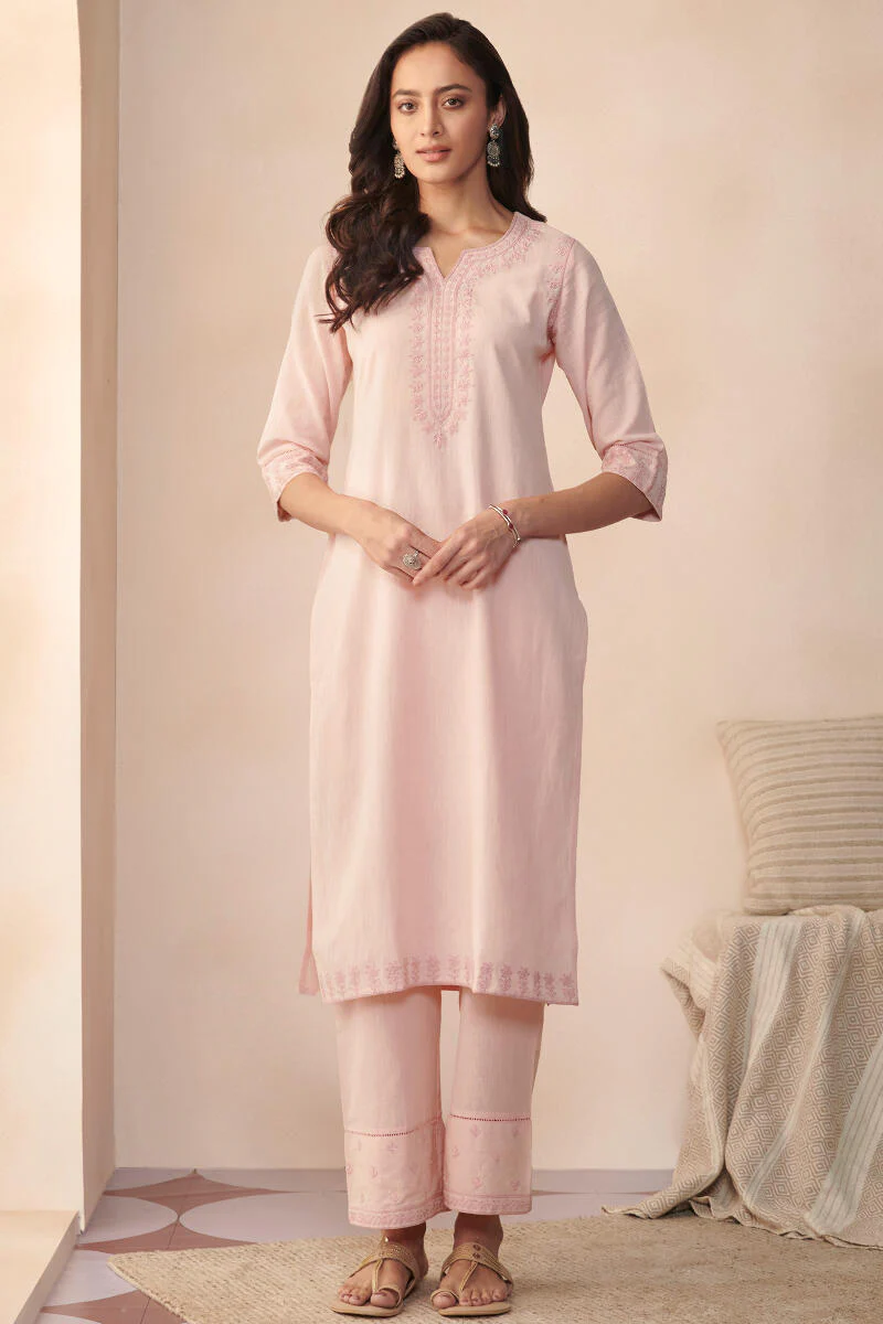 Mirza Yasmine Handloom Kurta - Image 3