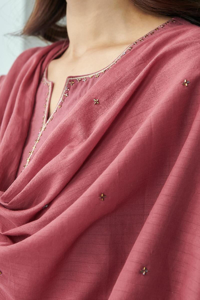 Mirza Zenia Dobby Dupatta - Image 2