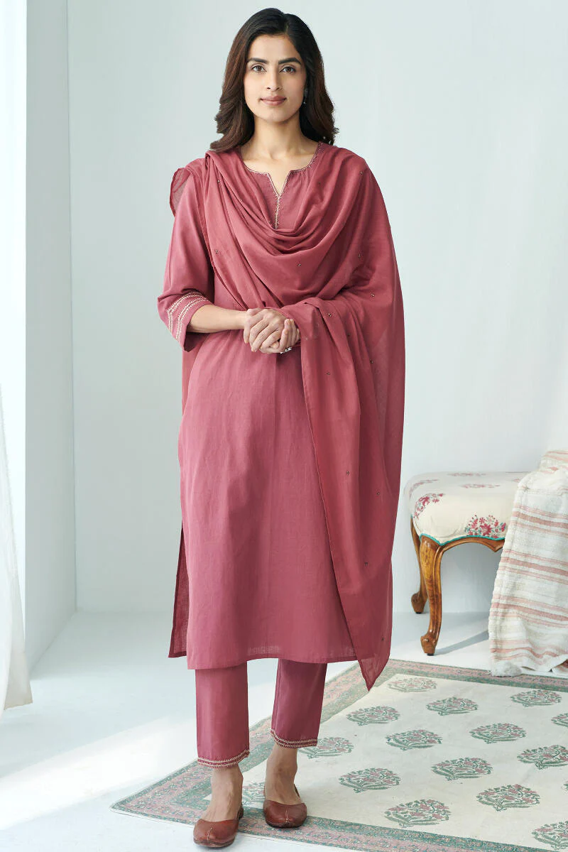 Mirza Zenia Handloom Kurta - Image 4