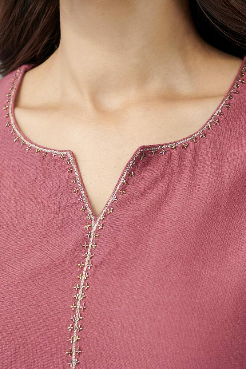 Mirza Zenia Handloom Kurta - Image 3