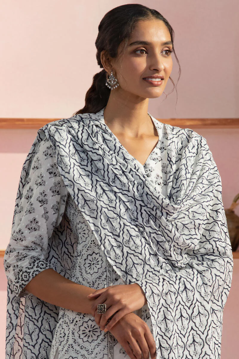 Mumtaz Fizah Sanganeri Dupatta - Image 5