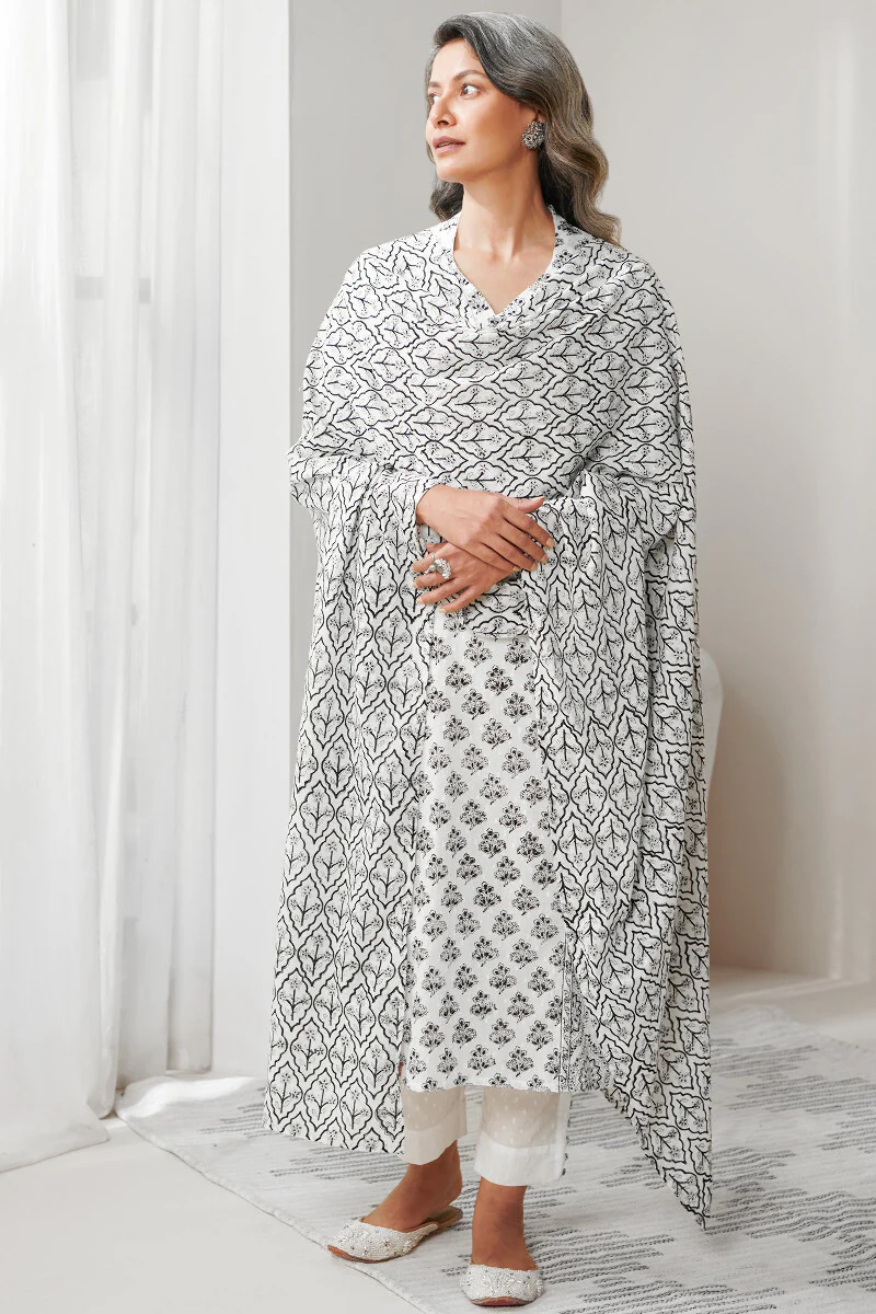 Mumtaz Fizah Sanganeri Dupatta - Image 3