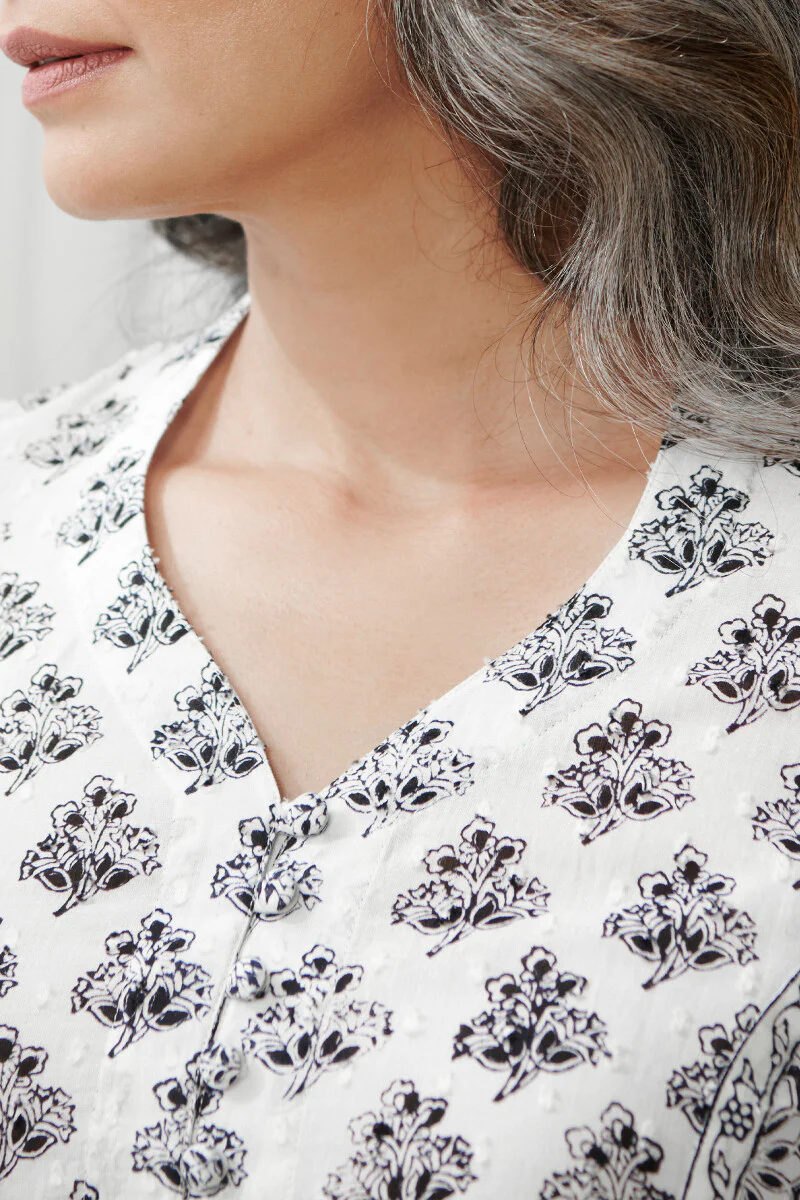 Mumtaz Fizah Sanganeri Kurta - Image 3