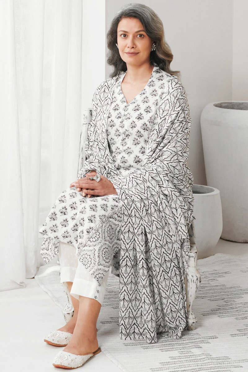 Mumtaz Fizah Sanganeri Kurta - Image 6