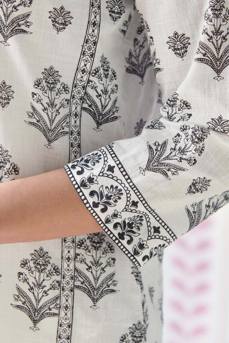Surplus: Mumtaz Heer Sanganeri Kurta - Image 6