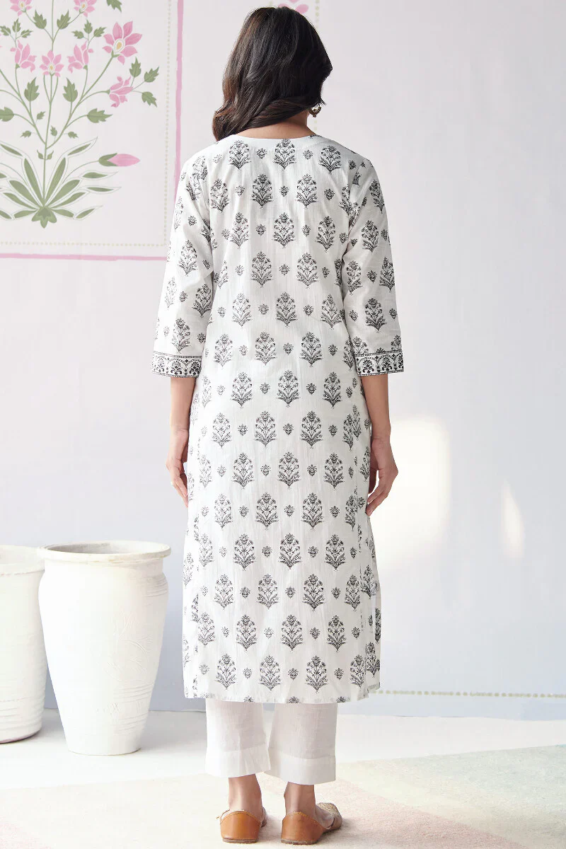 Surplus: Mumtaz Heer Sanganeri Kurta - Image 8