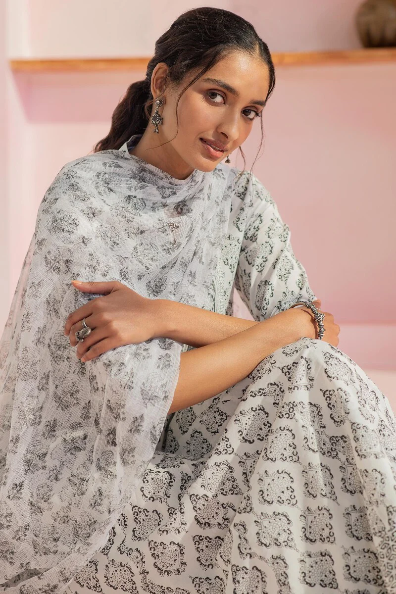 Mumtaz Saira Sanganeri Kota Dupatta - Image 5