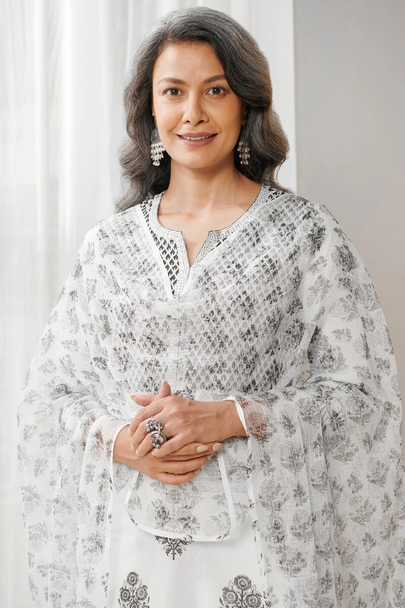 Mumtaz Saira Sanganeri Kota Dupatta - Image 5
