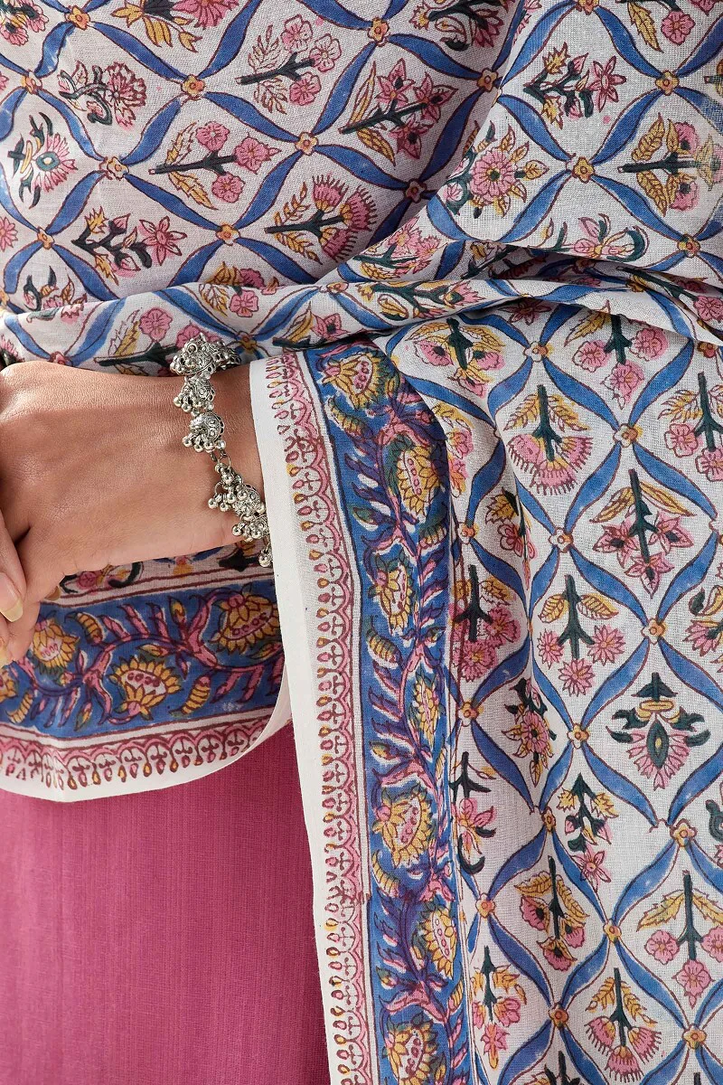 Naadirah Aafreen Sanganeri Dupatta - Image 4