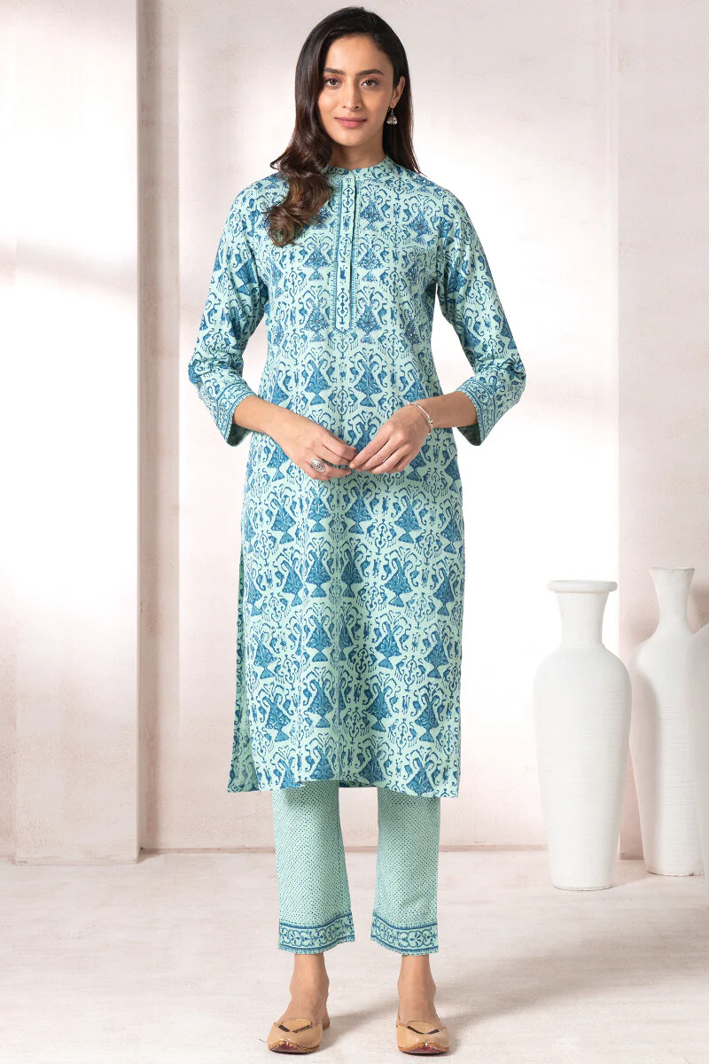 Naadirah Afsana Sanganeri Flex Kurta - Image 3
