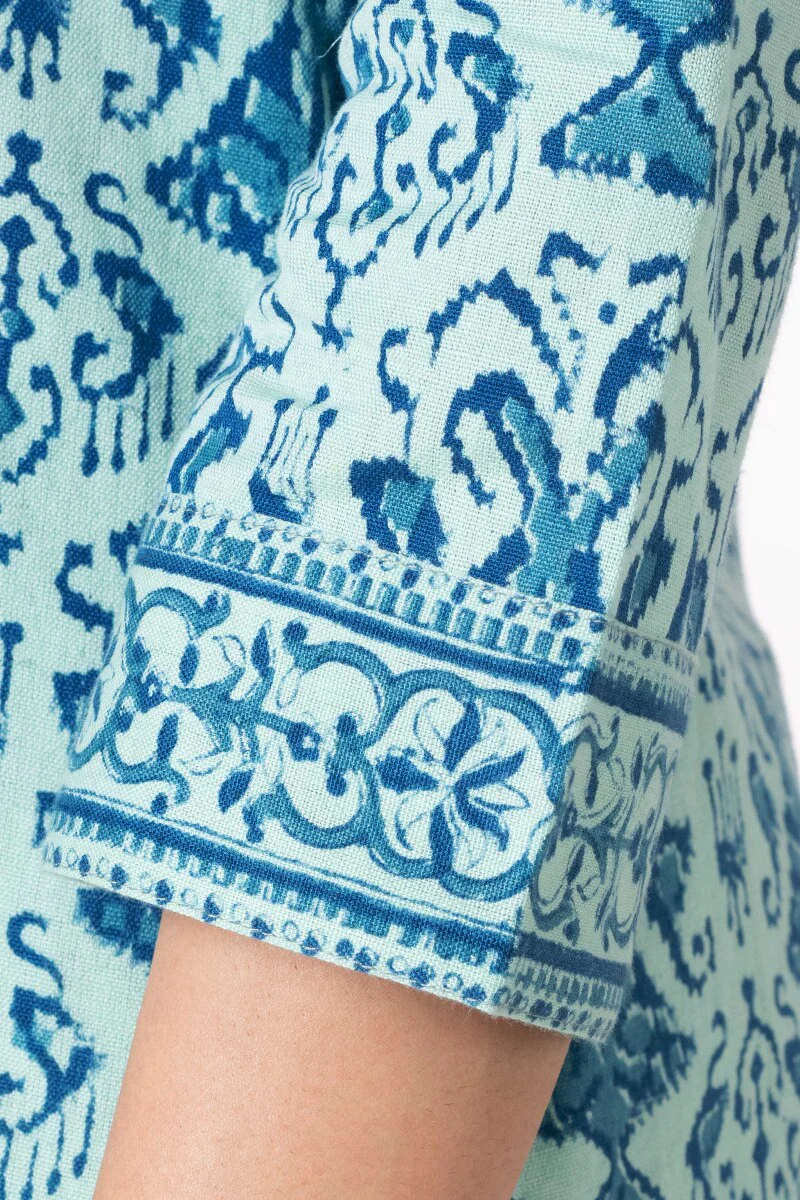 Naadirah Afsana Sanganeri Flex Kurta - Image 4