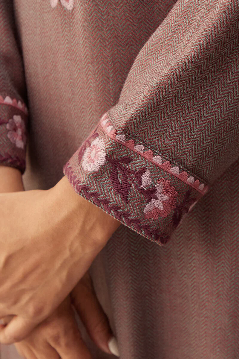 Naadirah Fahima Faux Wool Kurta - Image 6