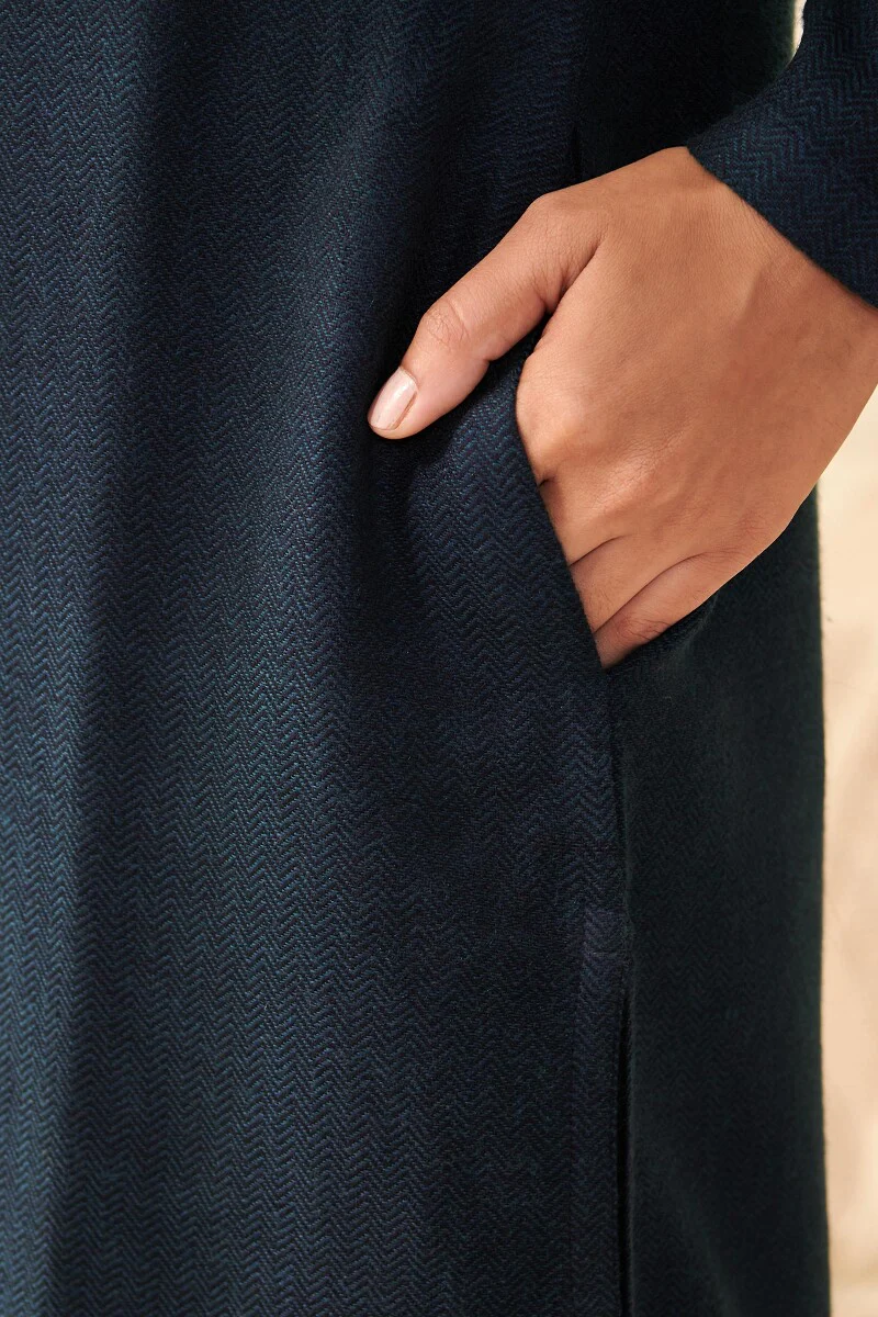 Naadirah Farah Faux Wool Handloom Kurta - Image 5
