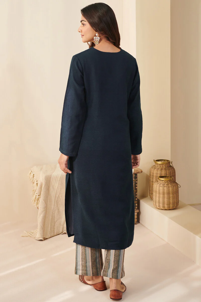 Naadirah Farah Faux Wool Handloom Kurta - Image 7