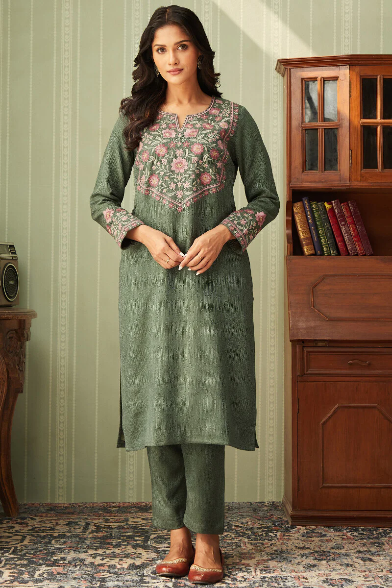 Naadirah Jahan Faux Wool Kurta - Image 2