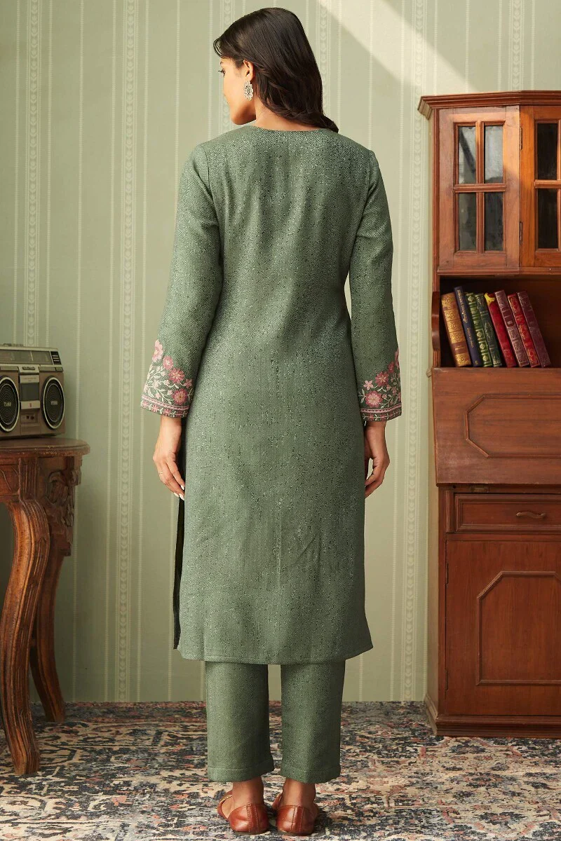 Naadirah Jahan Faux Wool Kurta - Image 8