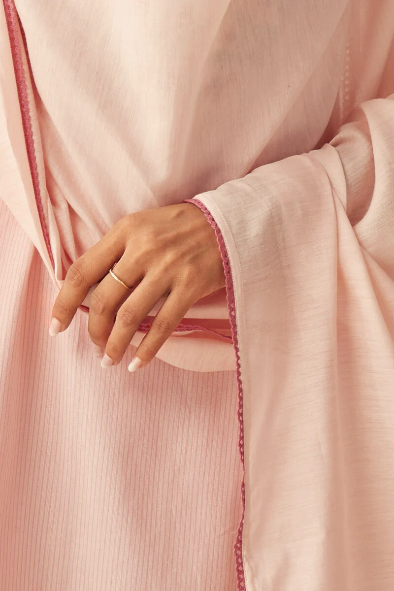 Naadirah Jia Pink Dupatta - Image 4