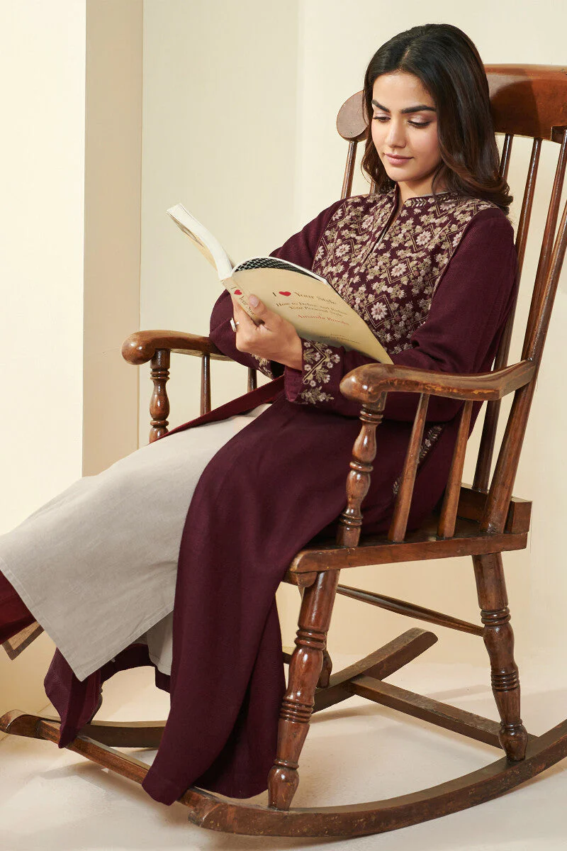 Naadirah Layla Faux Wool Handloom Jacket - Image 4