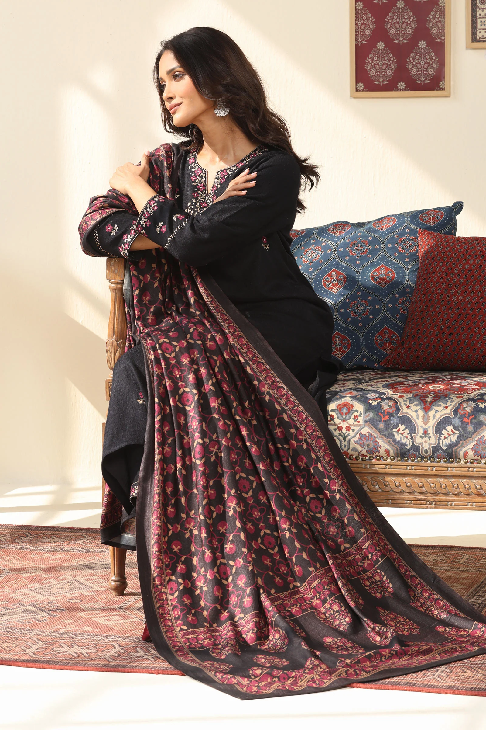 Naadirah Maryam Faux Wool Kurta - Image 7