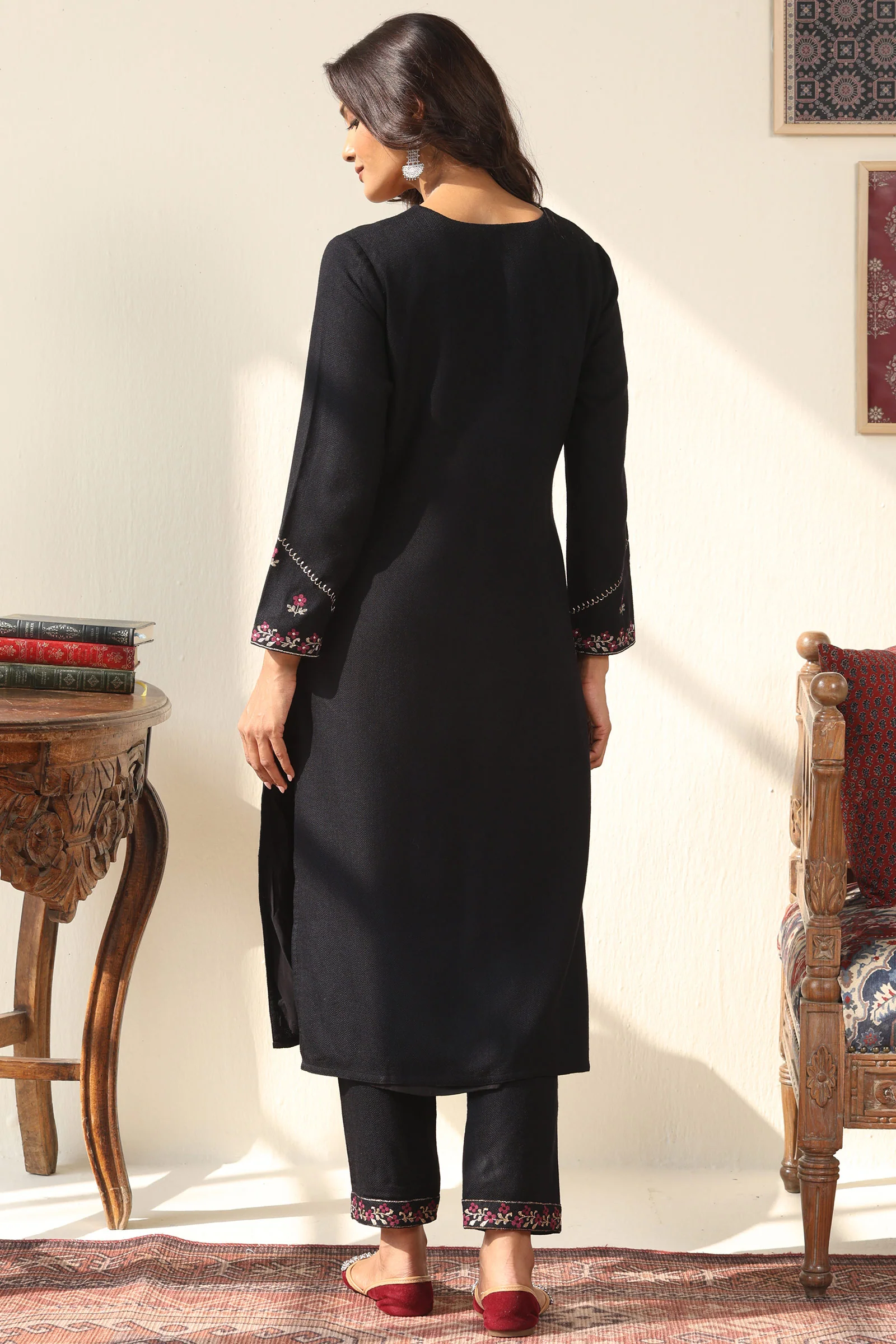 Naadirah Maryam Faux Wool Kurta - Image 8