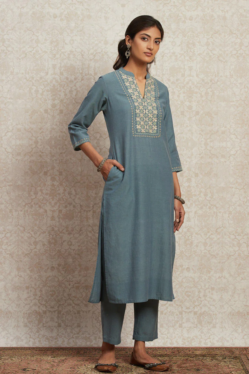 Naadirah Nazm Handloom Pants - Image 5