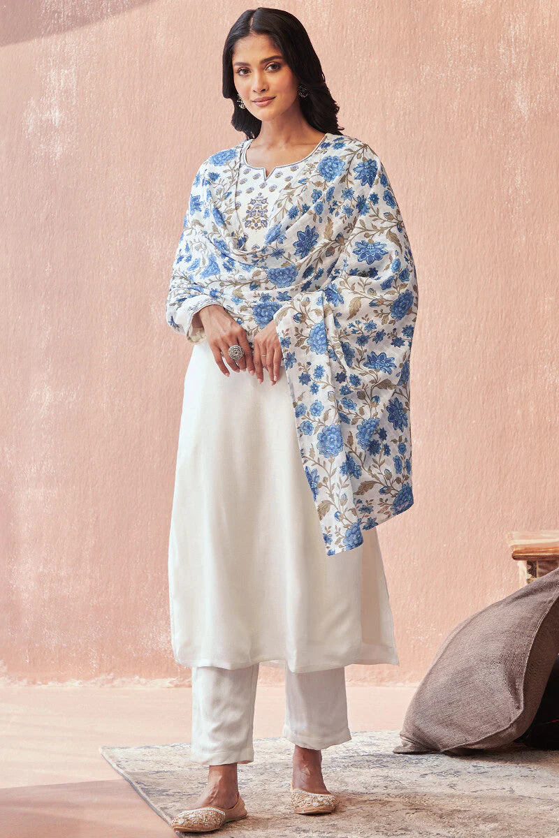 Naadirah Parisa Faux Wool Narrow Pants - Image 3