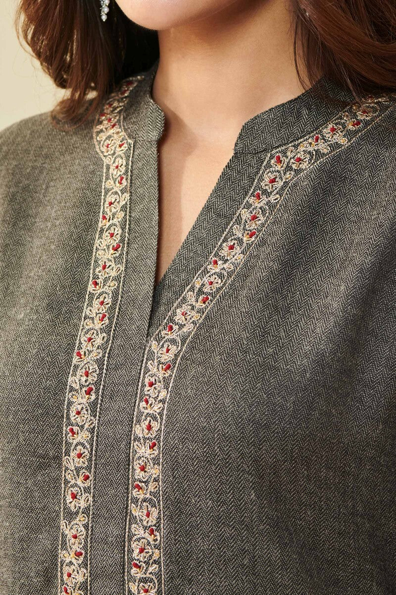 Naadirah Ruhani Faux Wool Kurta - Image 3