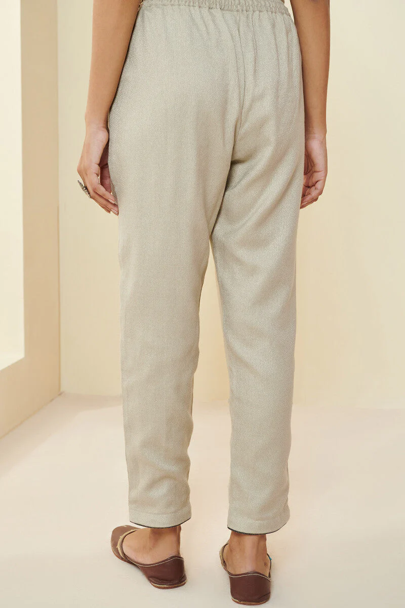 Naadirah Ruhani Faux Wool Narrow Pants - Image 5