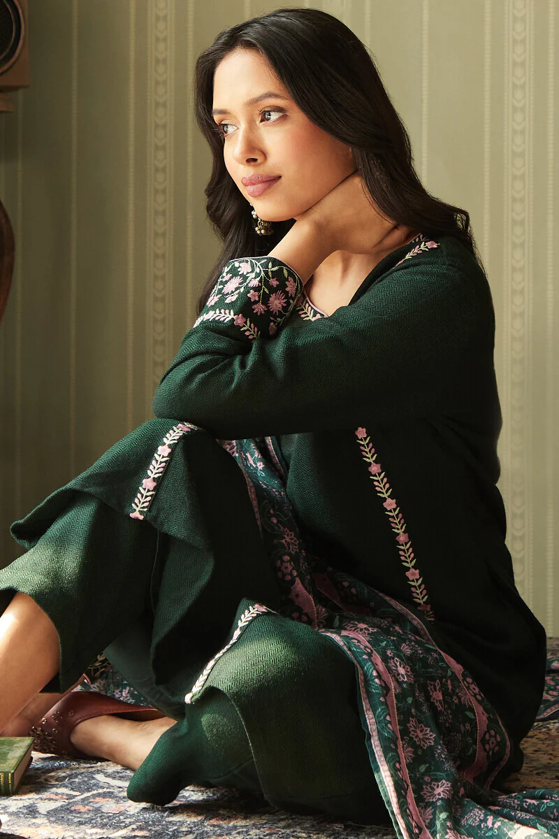 Naadirah Sahana Faux Wool Kurta - Image 7