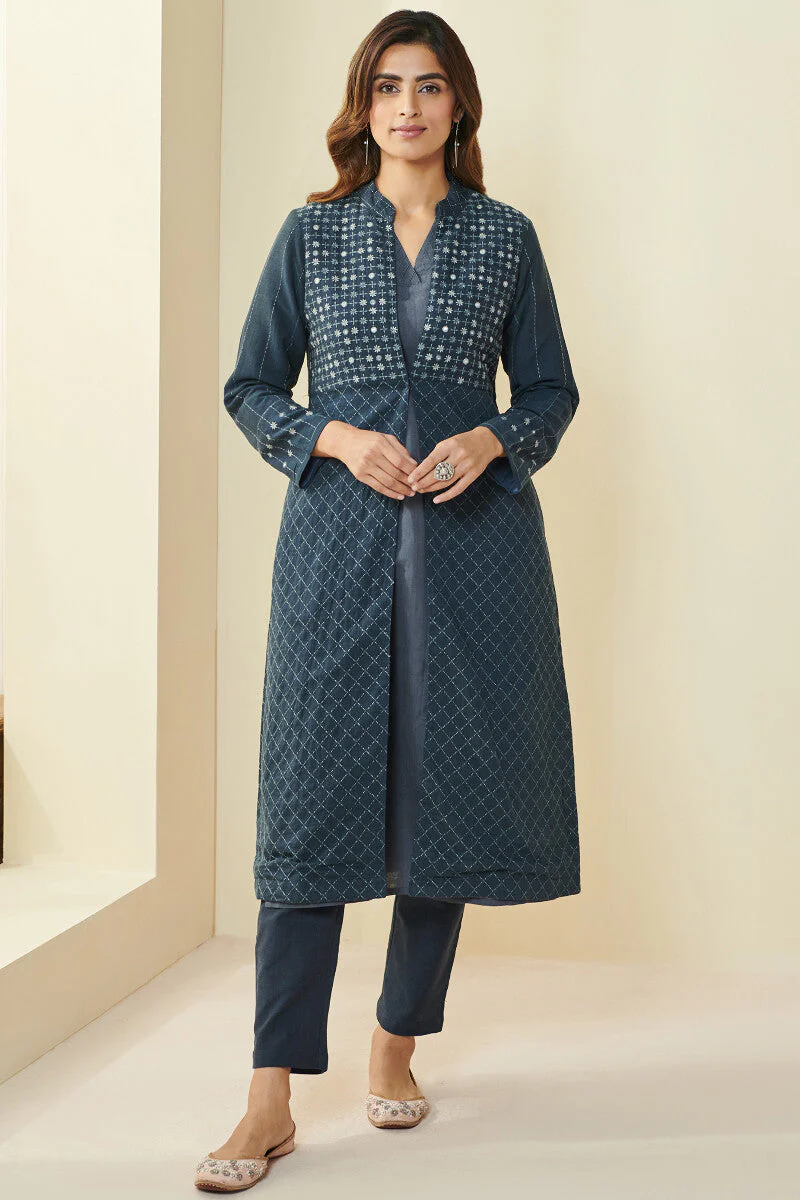 Naadirah Samaa Handloom Jacket - Image 2