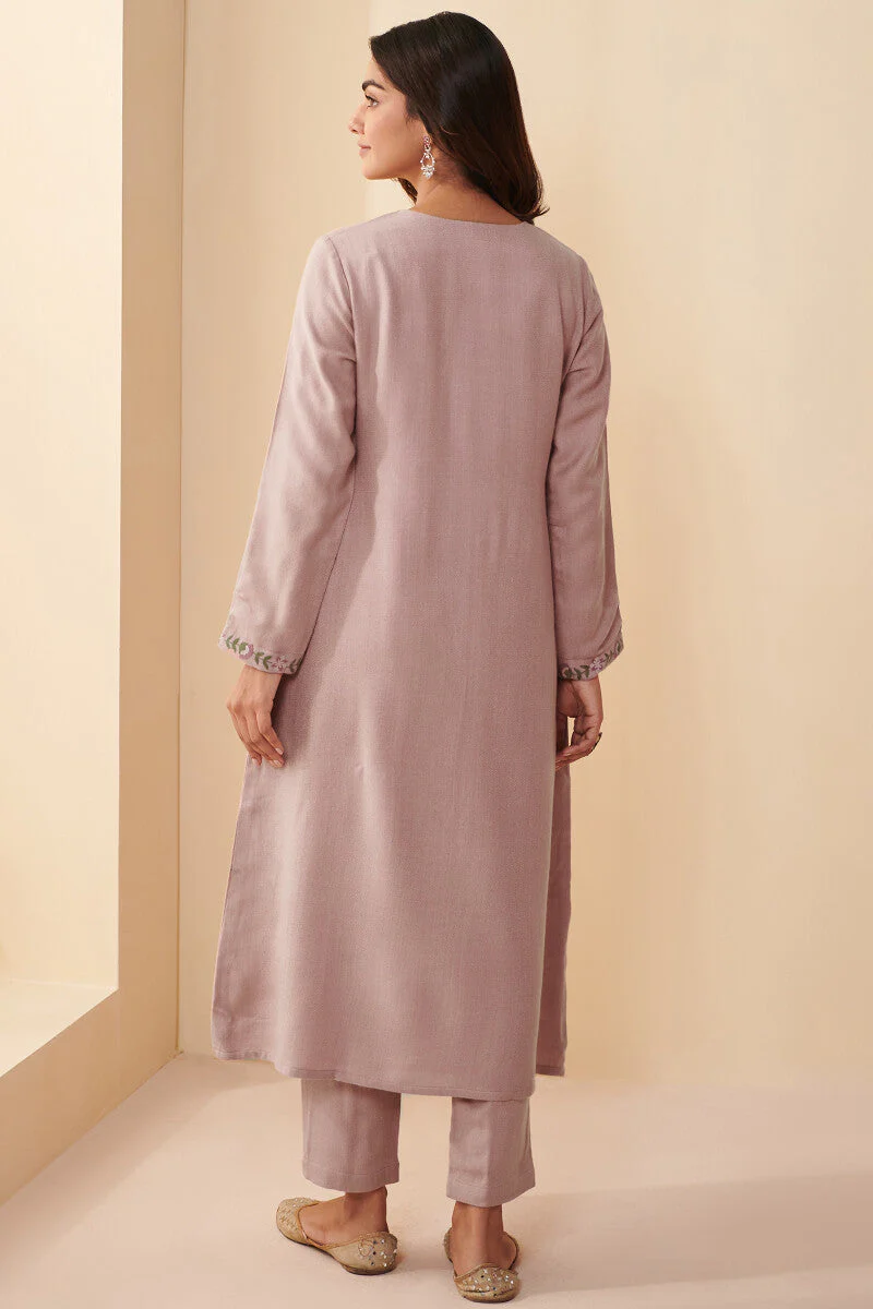 Naadirah Sameera Faux Wool Handloom Kurta - Image 8