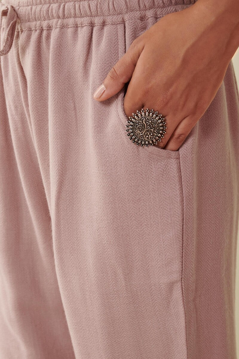 Naadirah Sameera Faux Wool Narrow Pants - Image 2