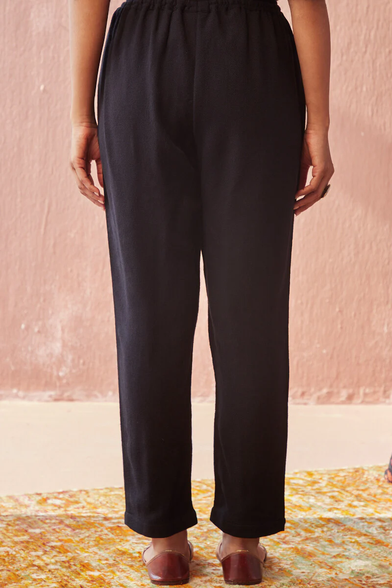 Naadirah Samreen Faux Wool Narrow Pants - Image 5