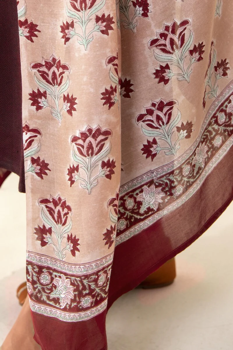 Naadirah Samrina Sanganeri Modal Dupatta - Image 4