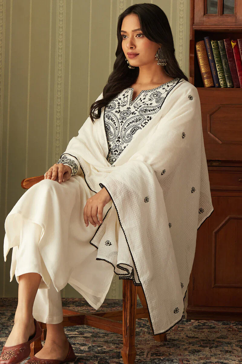 Naadirah Sehreen Faux Wool Kurta - Image 7