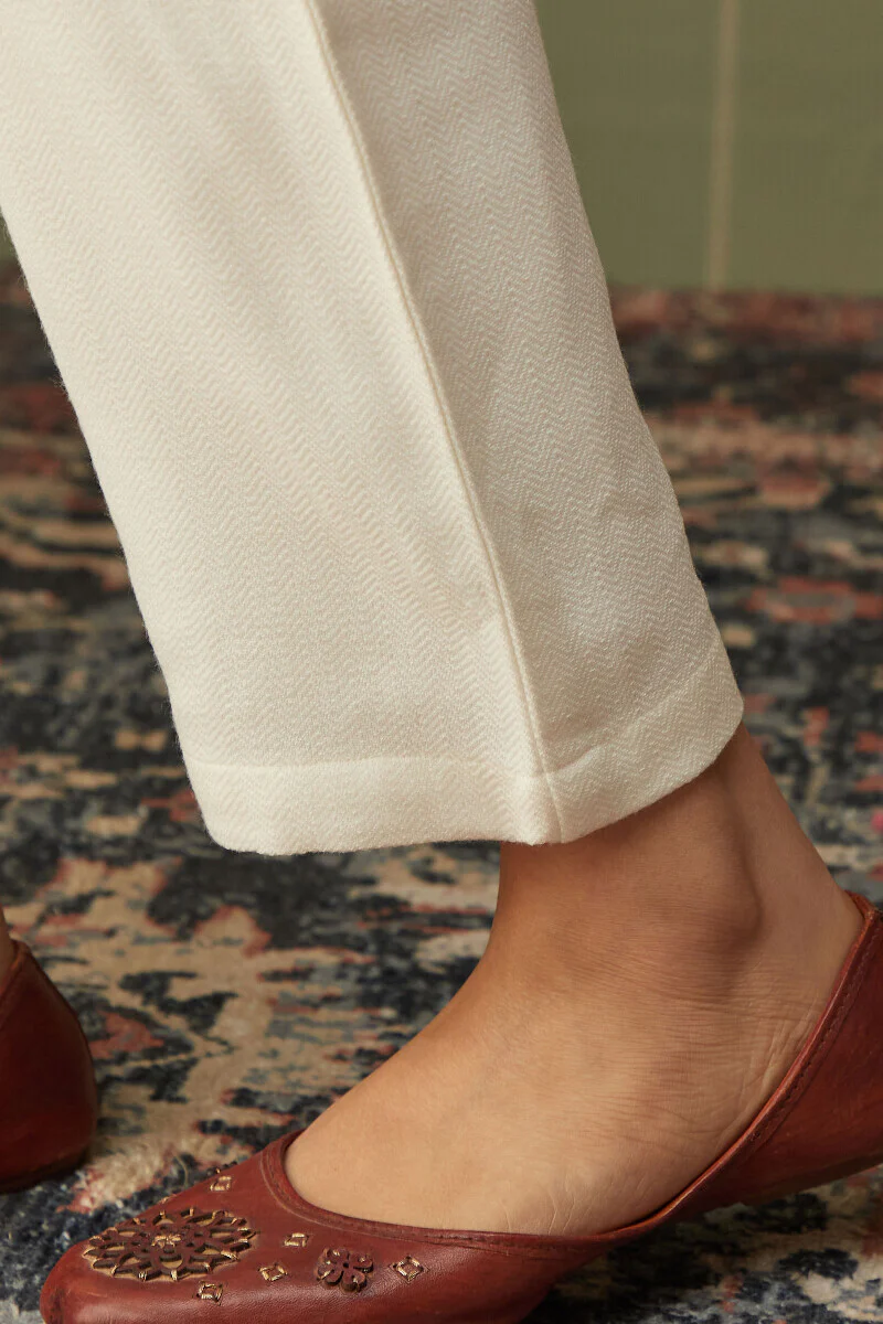 Naadirah Sehreen Faux Wool Narrow Pants - Image 2