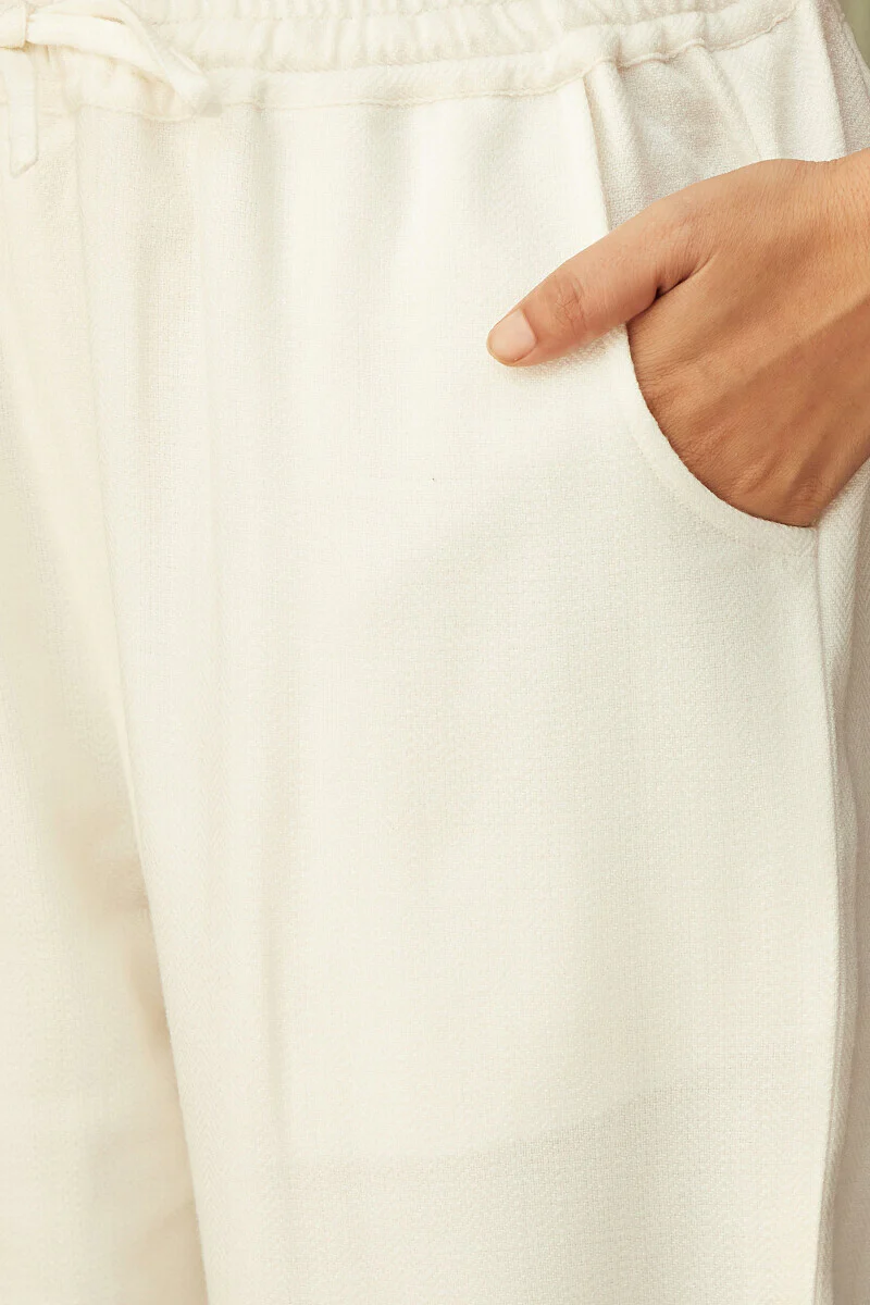 Naadirah Sehreen Faux Wool Narrow Pants - Image 4