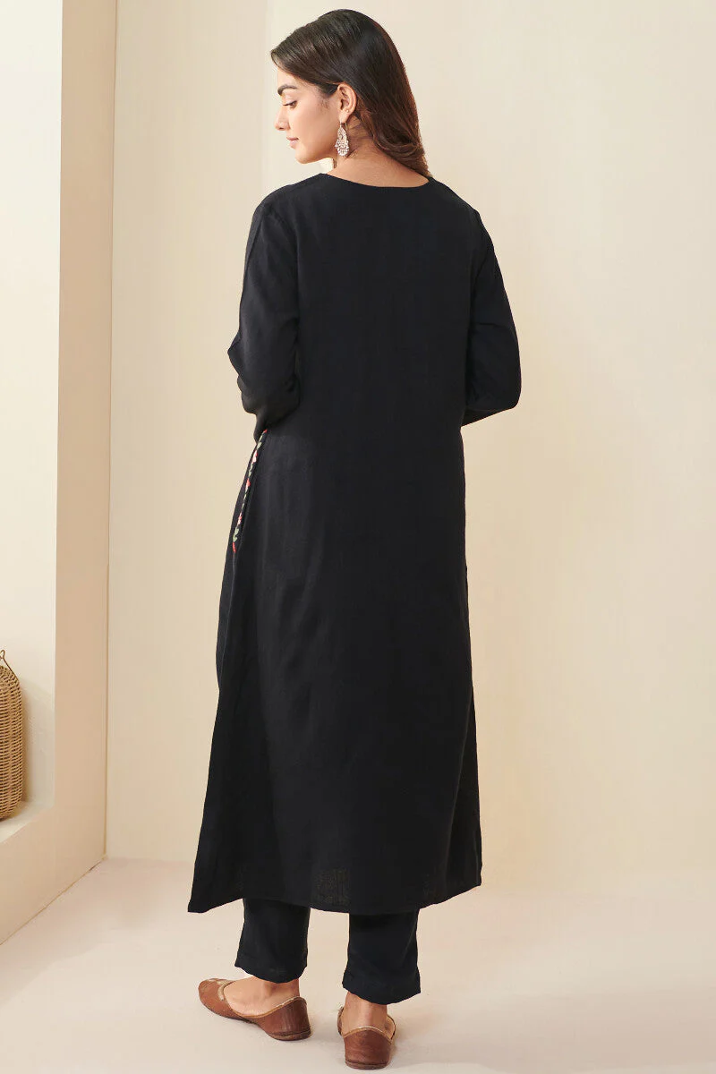 Naadirah Shirin Faux Wool Handloom Kurta - Image 8