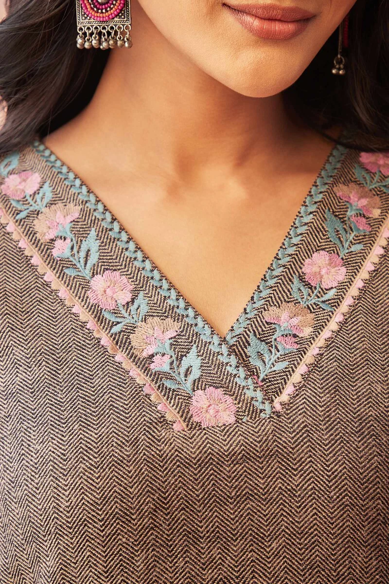Naadirah Siya Faux Wool Kurta - Image 5