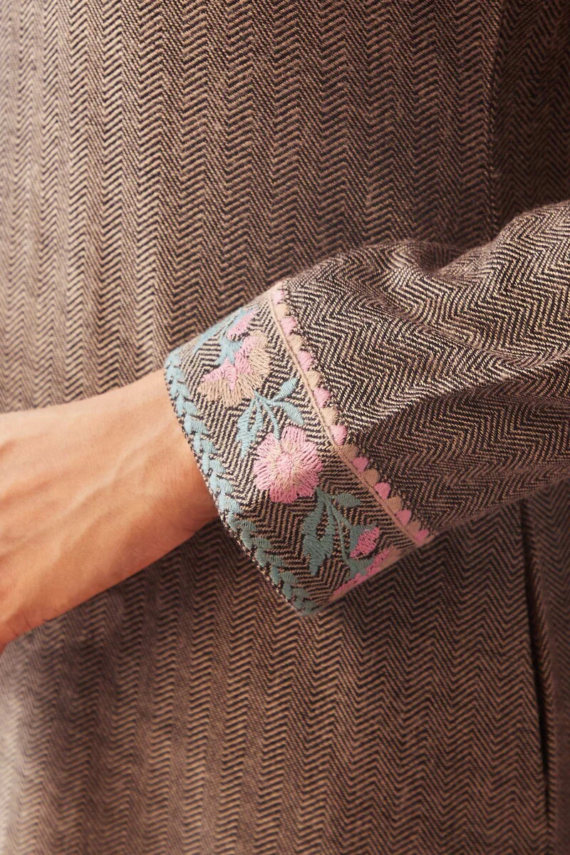 Naadirah Siya Faux Wool Kurta - Image 6