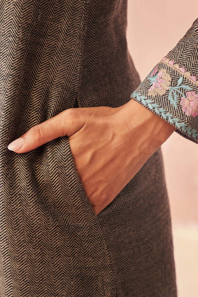 Naadirah Siya Faux Wool Kurta - Image 8