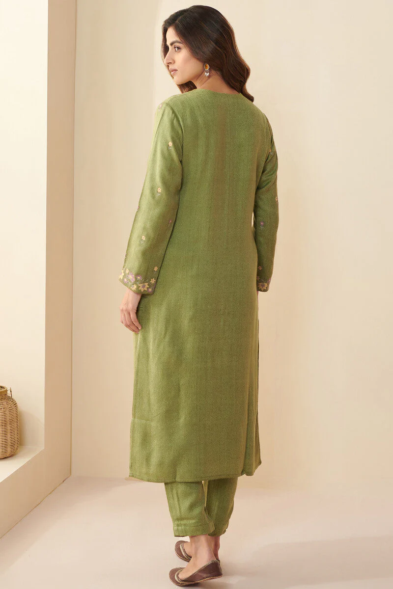 Naadirah Zarina Faux Wool Handloom Kurta - Image 8
