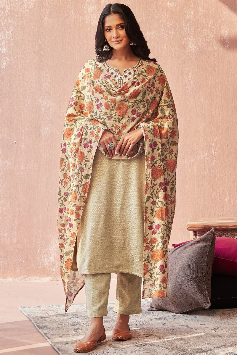 Naadirah Zeena Faux Wool Kurta - Image 4