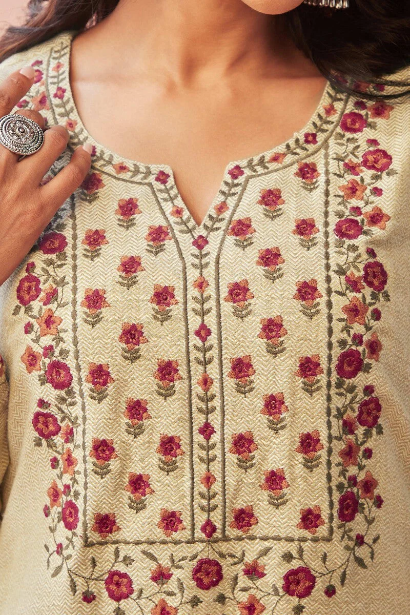 Naadirah Zeena Faux Wool Kurta - Image 5